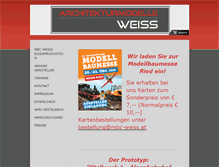 Tablet Screenshot of mbc-weiss.at